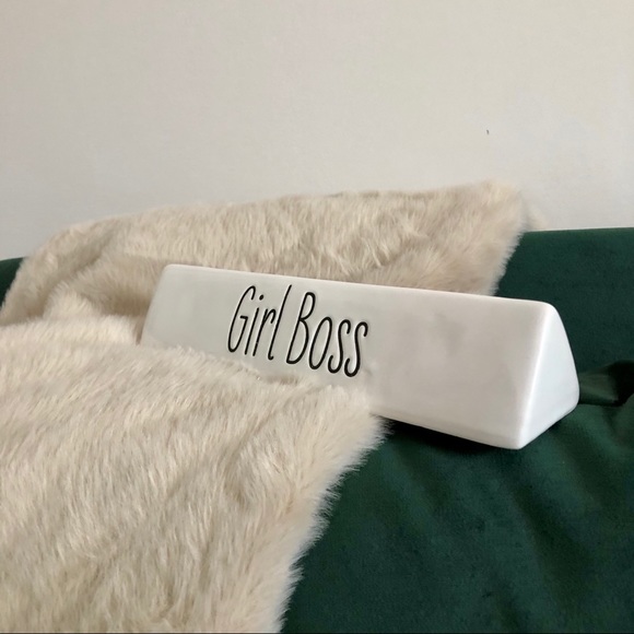 Girl Boss Ceramic Desk Decor Sign - Picture 3 of 7